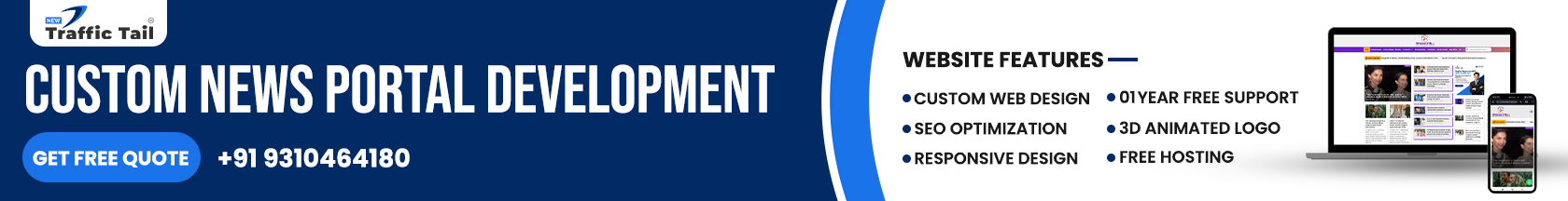 News Portal Development Services in Uttar Pradesh